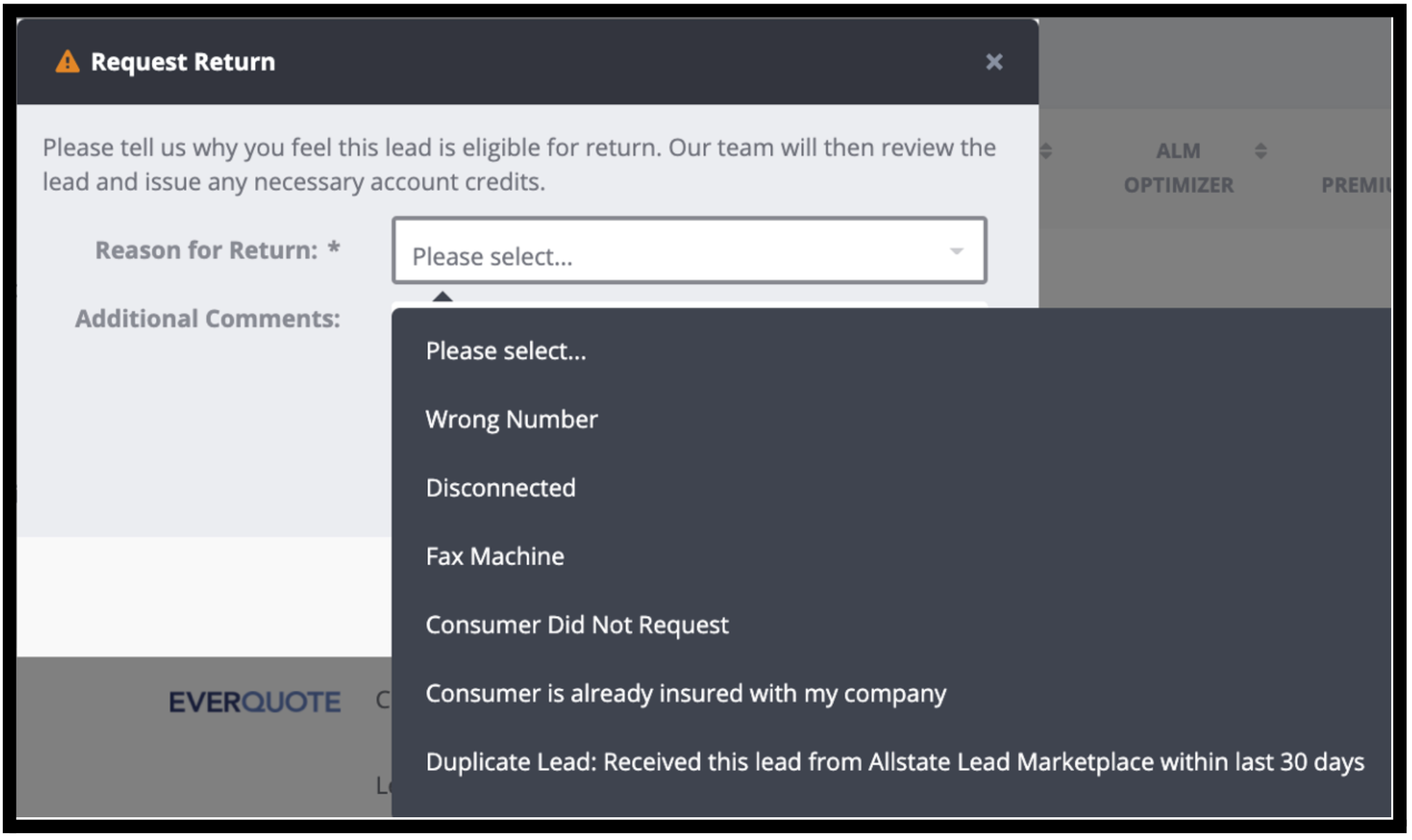 How to Request a Return